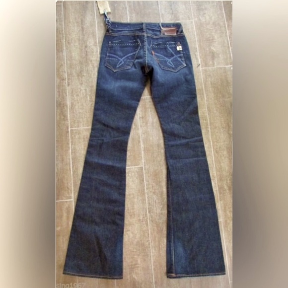 NEW $165 UNION * LOVER Jeans 25 x 35" X-LONG Inseam Low Rise Bootcut 💯AUTHENTIC - Picture 14 of 14